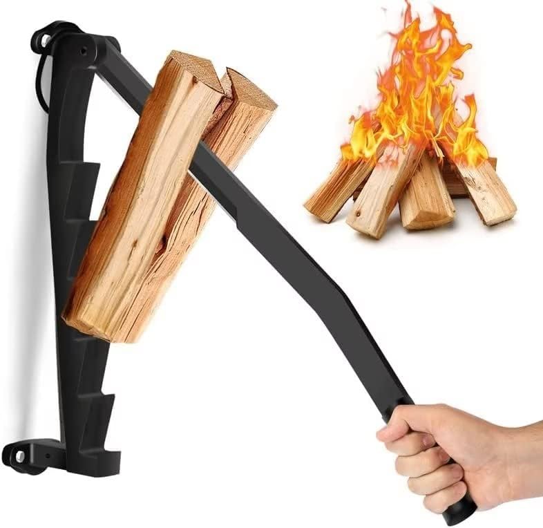 VeroWood — Wall-Mounted Log Splitter with Durable Steel Blade