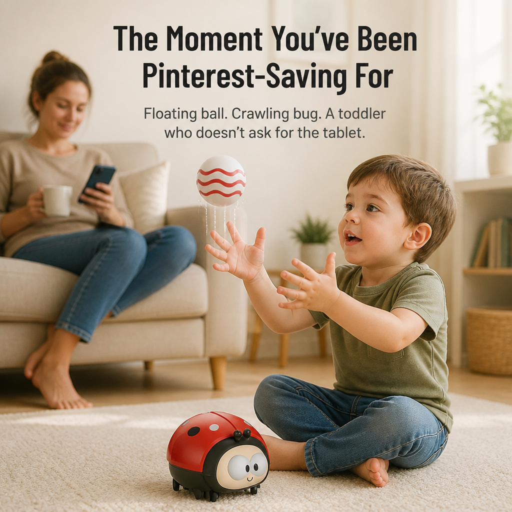 LuminaFlutter™ — Toss a Ball, Sail a Bug, Distract Your Toddler from the Tablet