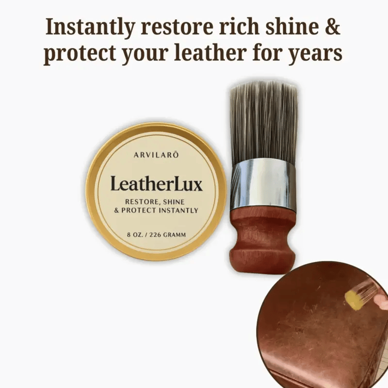 LeatherLux™ — Restore Shine & Protect Instantly | 50% Off