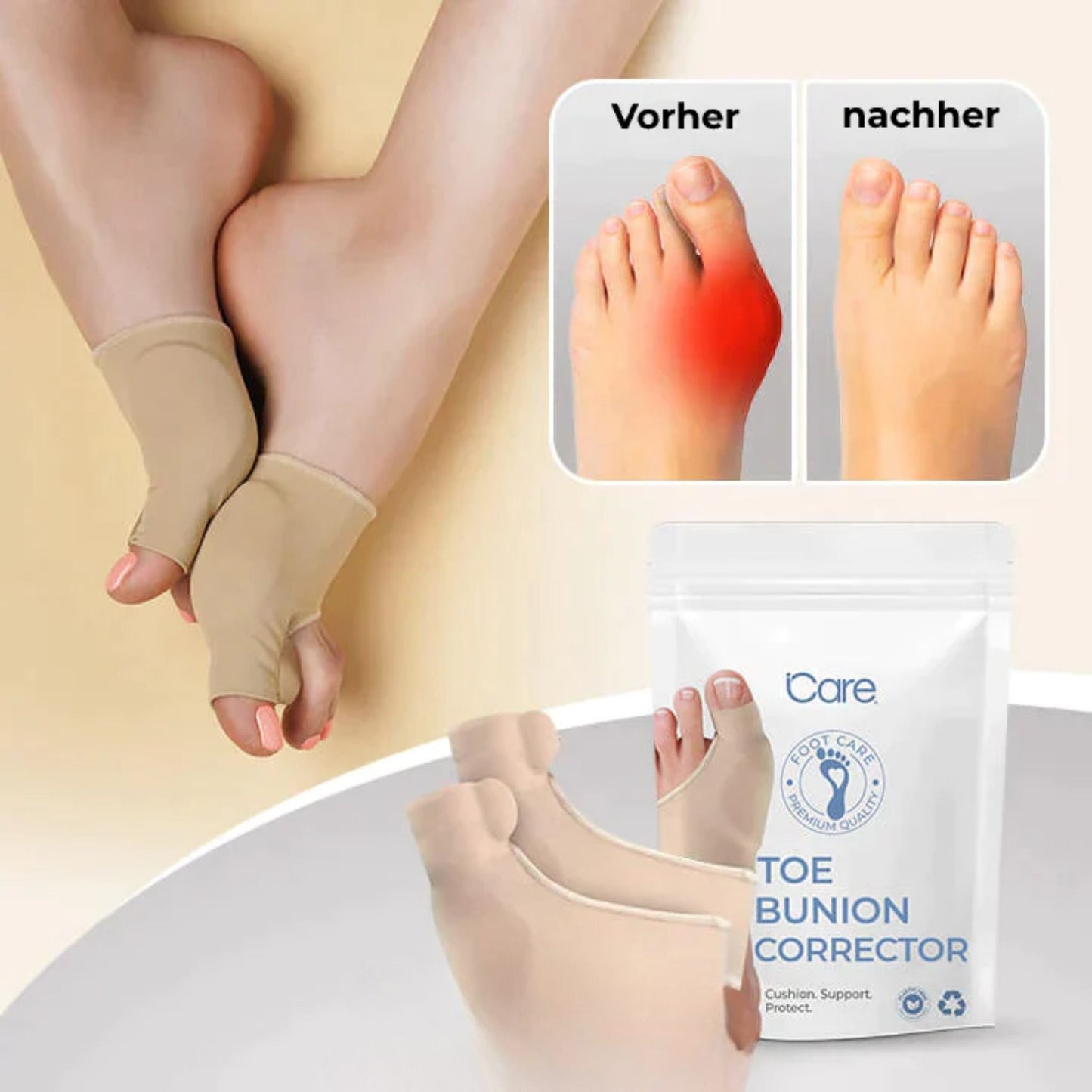 Orthopedic Hallux Valgus Corrector™ — Instant Foot Pain Relief | 1+1 Free