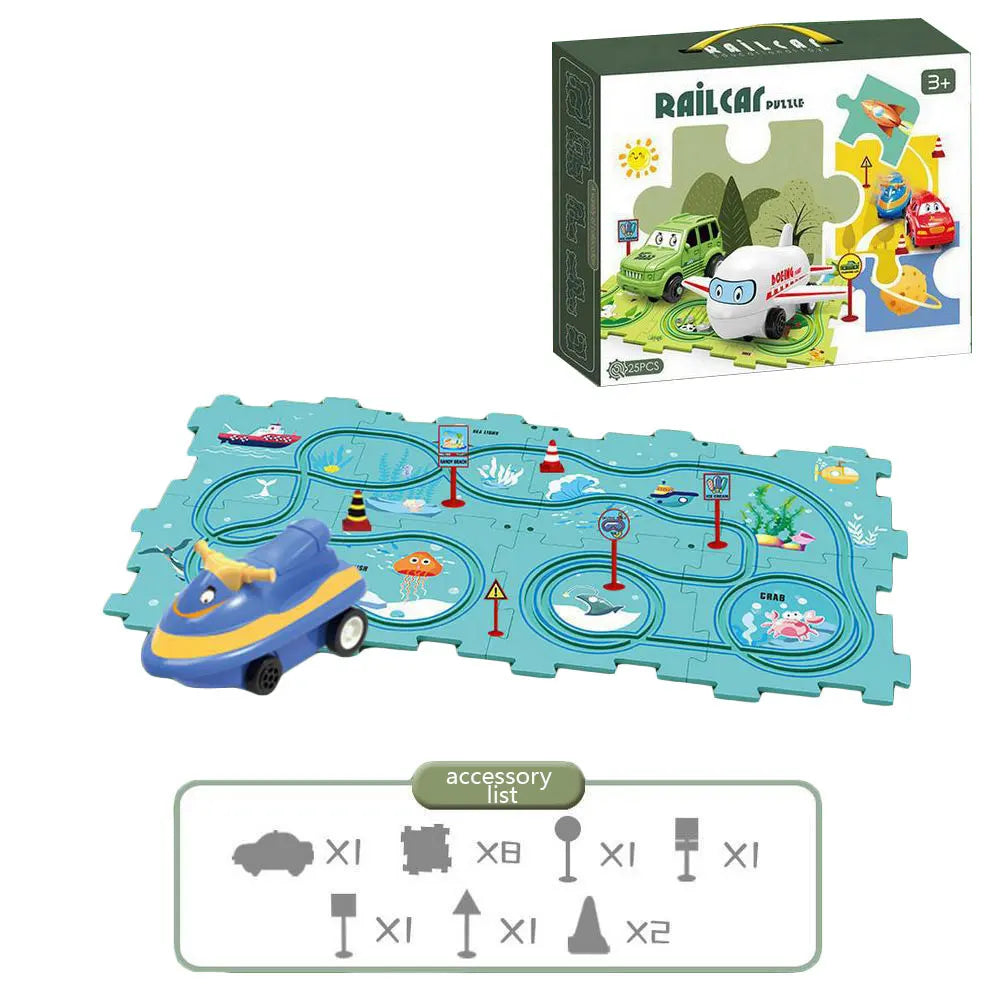 Sensory PuzzleRacer™ — Spark Genius & Creativity Fast | 50% Off