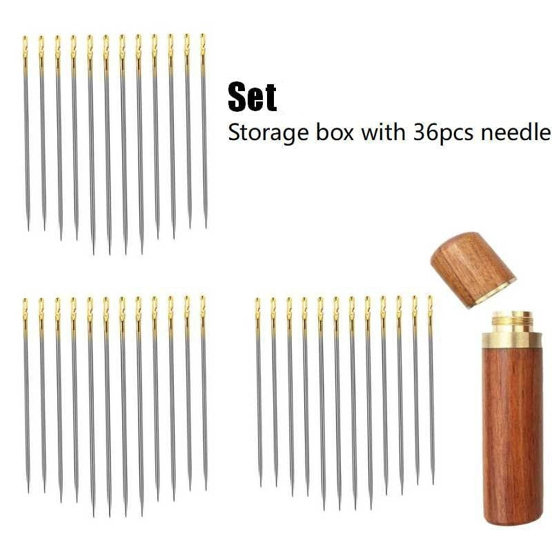 【LAST DAY SALE】Self-Threading Sewing Needles