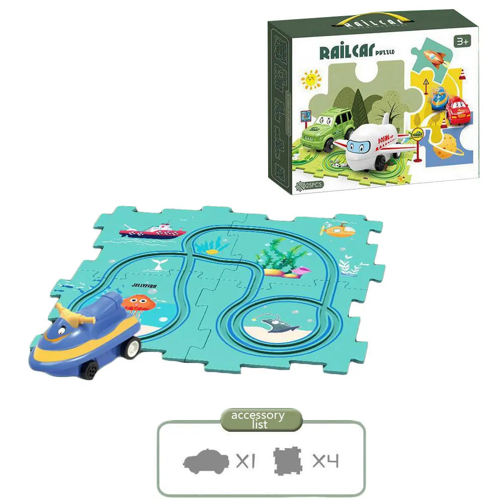 Sensory PuzzleRacer™ — Spark Genius & Creativity Fast | 50% Off