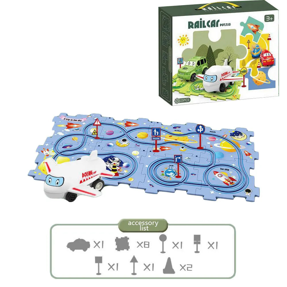 Sensory PuzzleRacer™ — Spark Genius & Creativity Fast | 50% Off