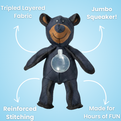 Indestructa-Bear™ — Unbreakable Fun for Healthy Dogs | 50% Off