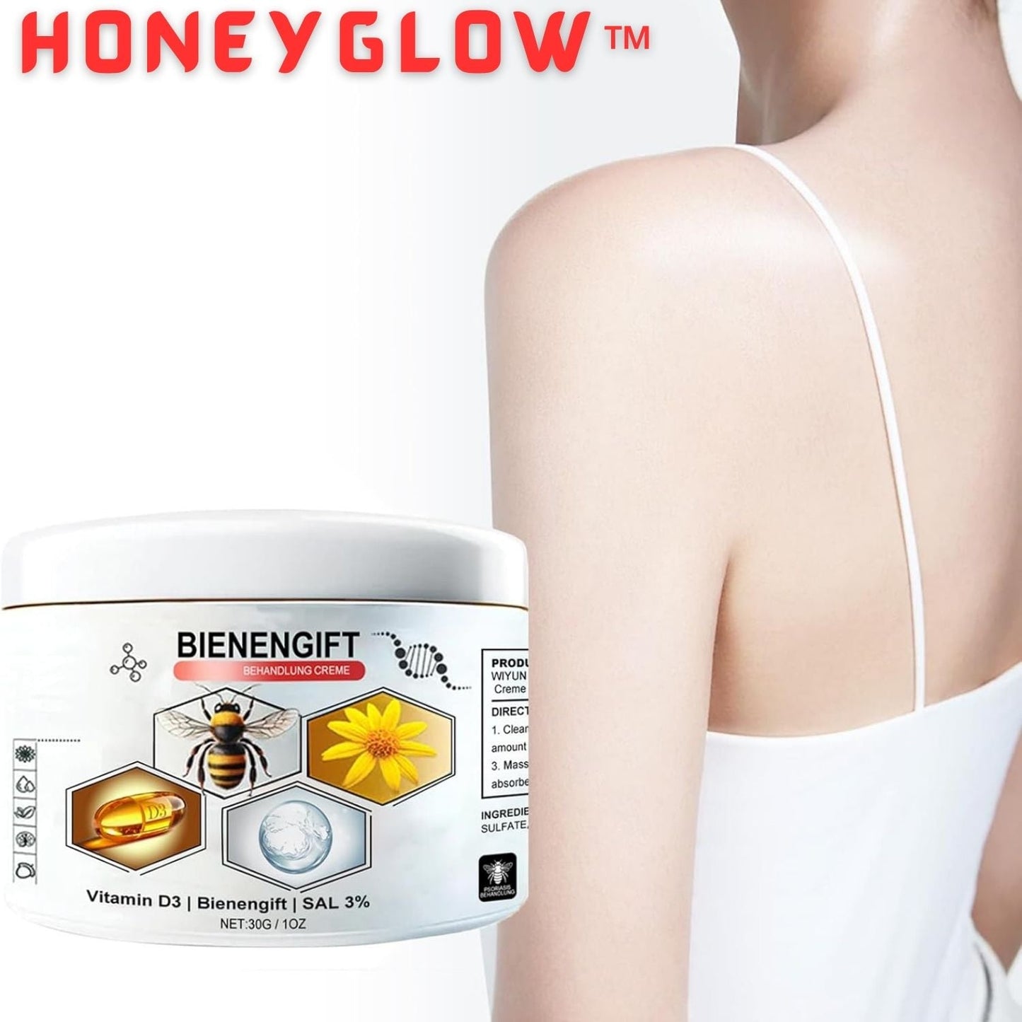 1+1 FREE | HoneyGlow™ The natural beauty solution for your radiant well-being!