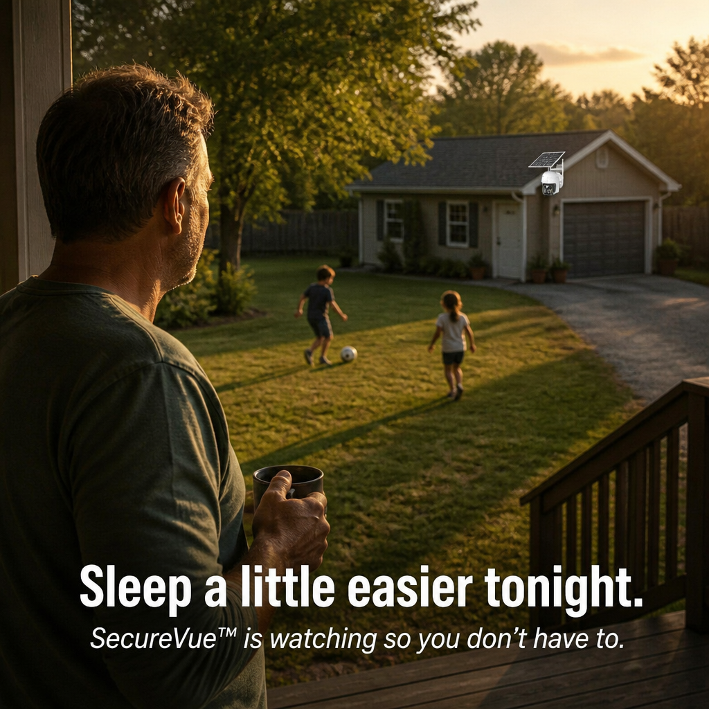 SecureVue™ — Protect Your Property Wireless, Without Wi-Fi or Power Sources