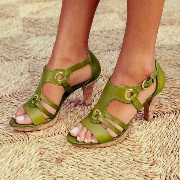 Velaria™ Heeled Sandals — Glide Through Your Day with All-Day Comfort and Effortless Elegance