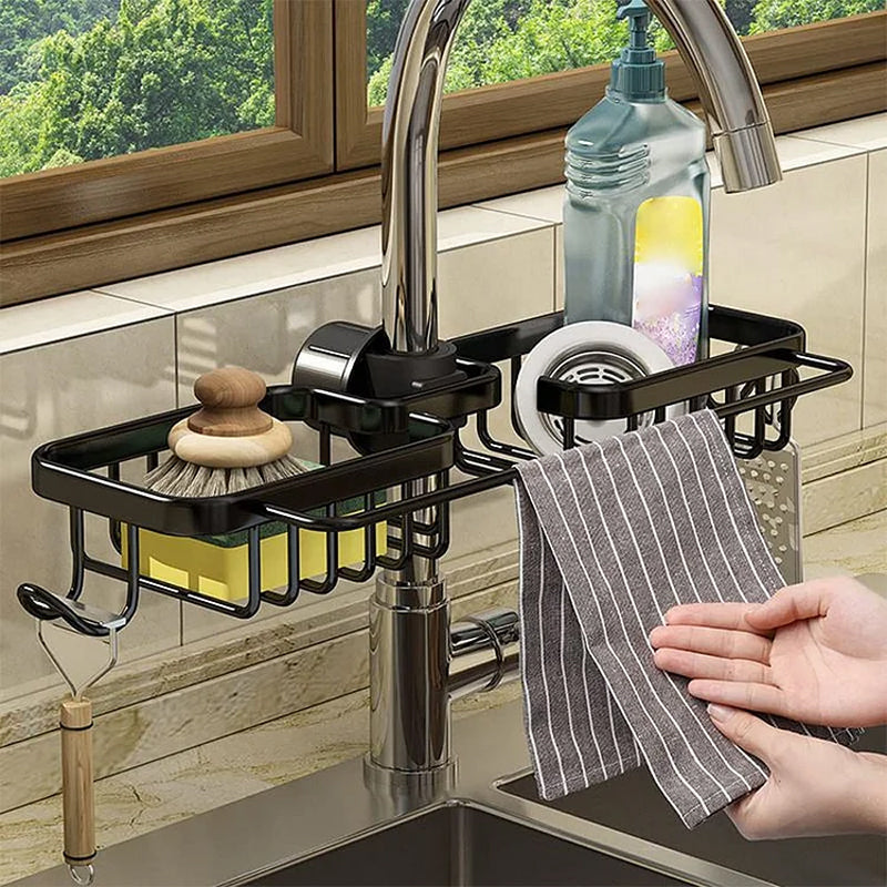 AquaGrip™ — Instantly Turn Your Sink Into a Clean, Dry, Clutter-Free Sanctuary