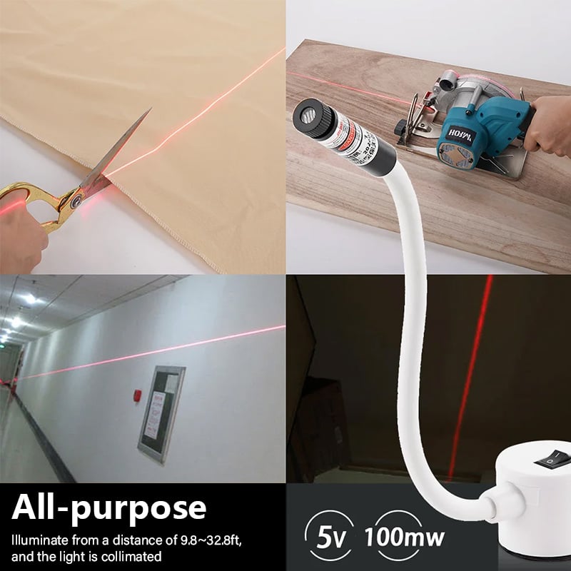 EdgeLit™ Laser Guide — Transform Every Stitch into a Flawless Masterpiece with Unstoppable Precision