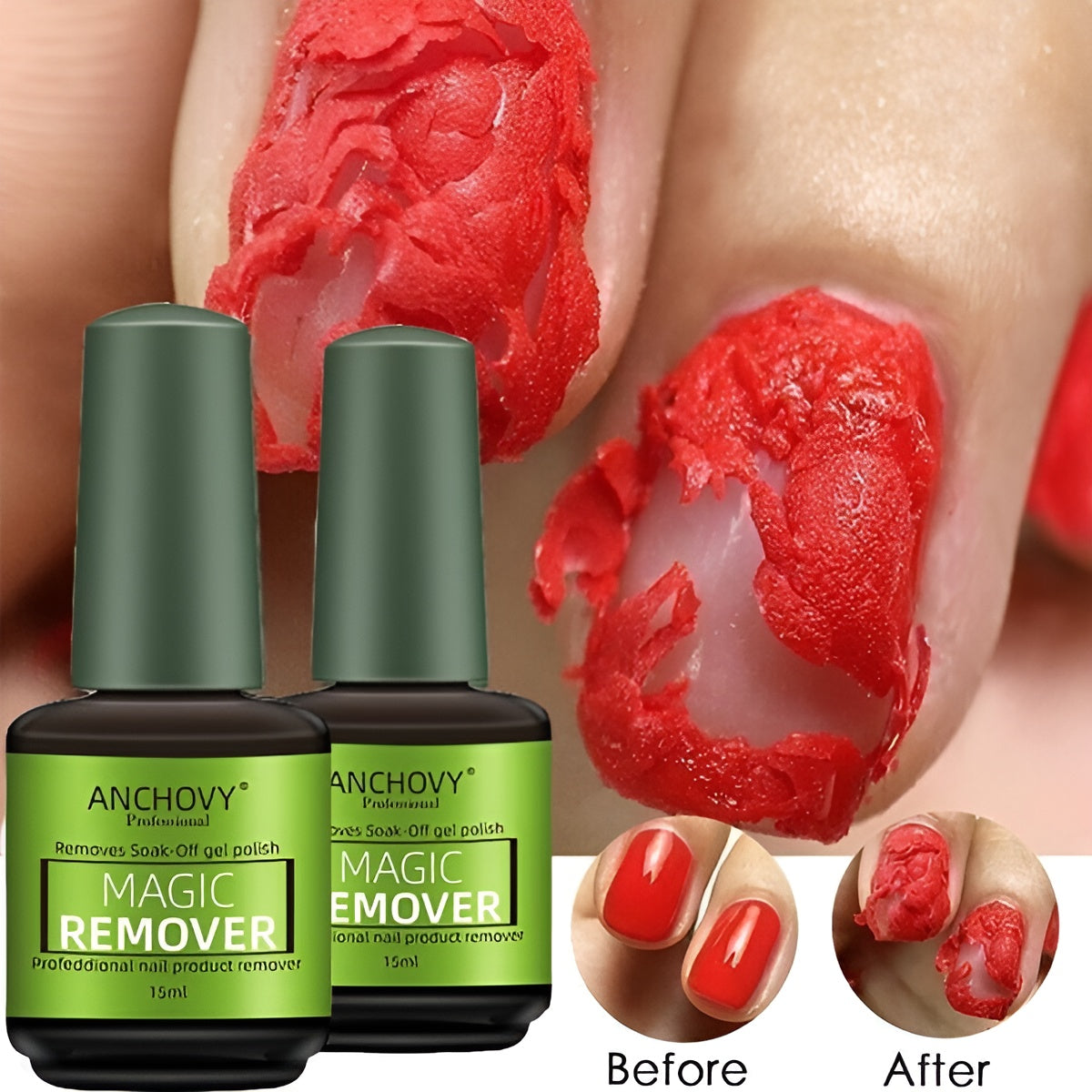 1+1 Free | NailMelt™ Instant Nail Polish Removal Within 3 Minutes