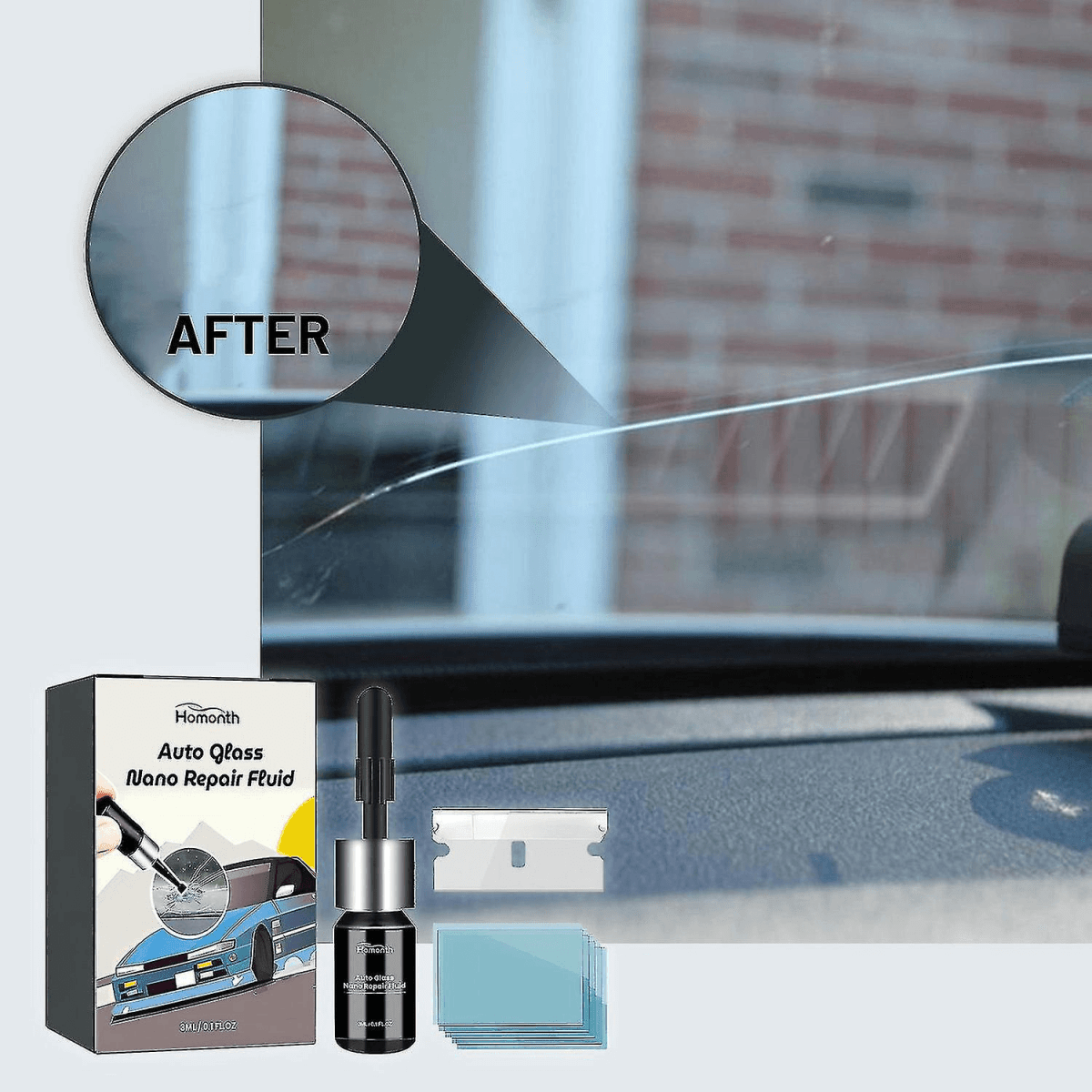 VerreFix | Restore Crystal-Clear Glass Instantly | 50% Off