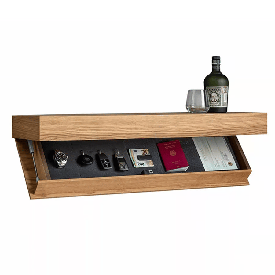 SecretStyle - Designer Shelf Featuring a Hidden Compartment