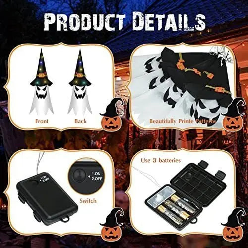 Floating Witch Hats™ — Command Every Eye with Eerie, Unforgettable Halloween Magic