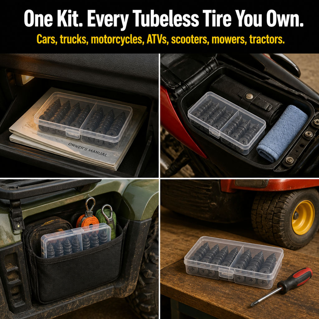 VeloShield™ — Repair Roadside Flats in 60 Seconds No Tow Truck Needed