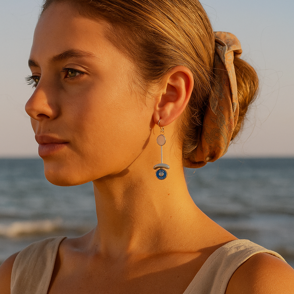 AzureMist™ Earrings — Ignite Your Inner Radiance with Effortless Summer Elegance
