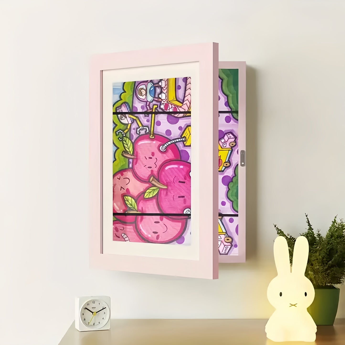 BrightFrame™ — Turn Your Child’s Art into a Proud, Clutter-Free Celebration Every Day