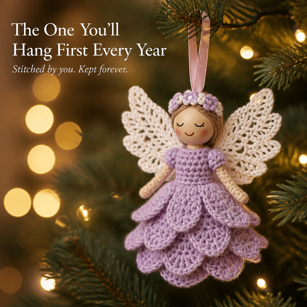AmoraHalo™ — Crochet a Miniature Keepsake Angel That Speaks Louder Than Store-Bought