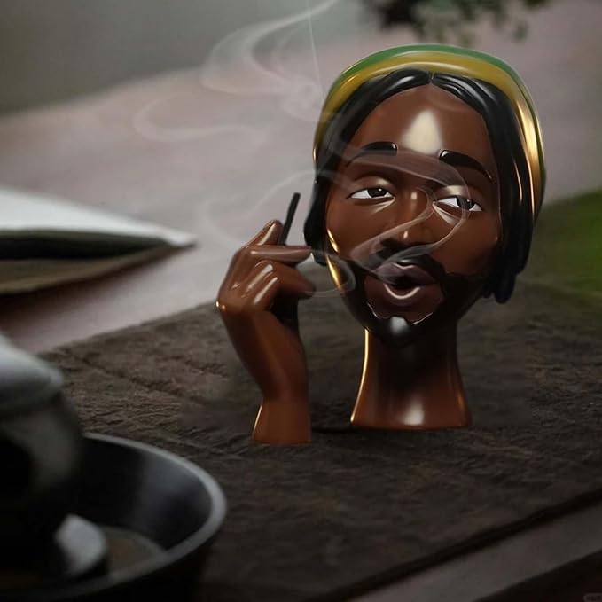 Zen Beauty | Exquisite Black Woman Head Incense Burner