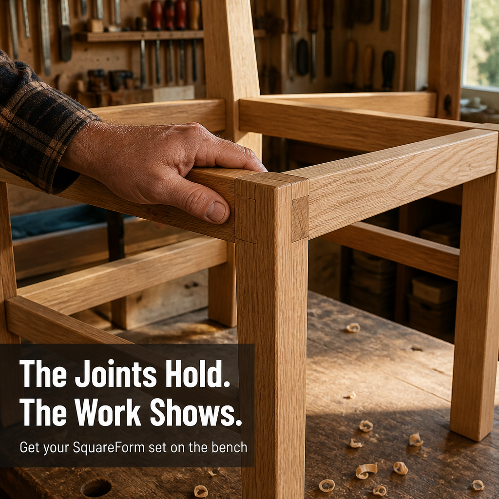 TrueEdge™ — Drill Perfectly Square Mortises in One Easy Cut, Every Time