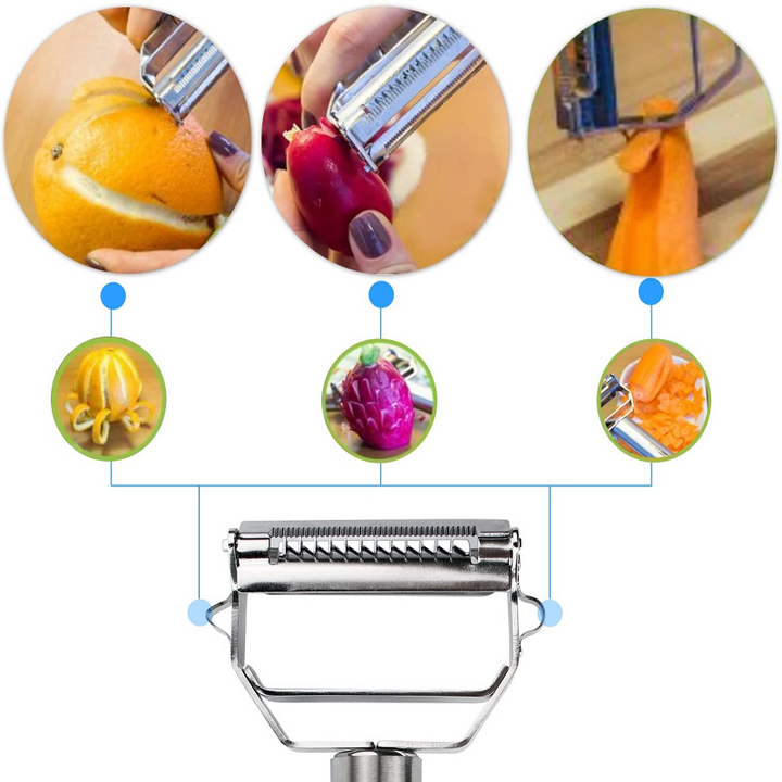 4-in-1 New Multi-function Vegetable Peeler (Buy One Get One Free)