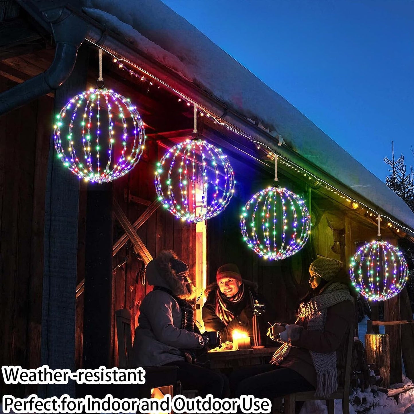 LumoGlow — Warm White LED Light Balls for Indoor & Outdoor Use