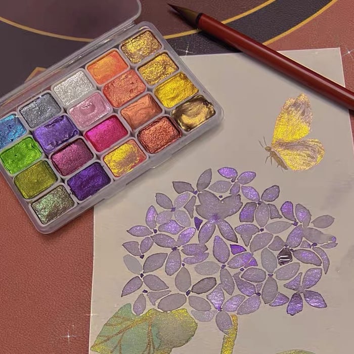 50% OFF I GlowMax Watercolor Paint Set