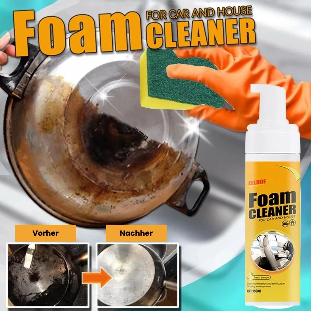 Magic Foam Cleaner | All-Purpose Cleaning Solution | Deep-Cleansing & Leaves No Residue