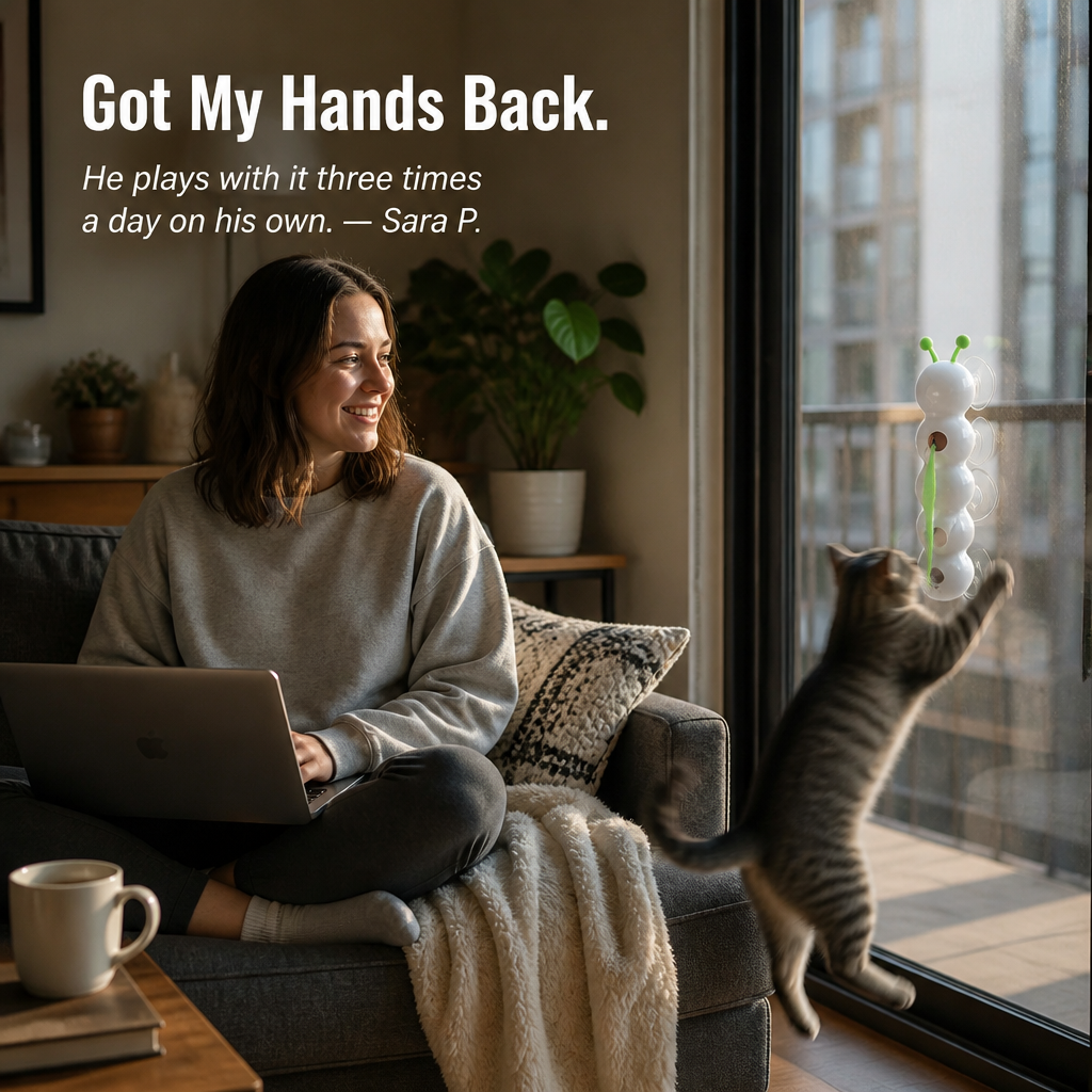 Feline Frenzy™ — Trigger Hunt Mode the Moment Your Cat Passes By