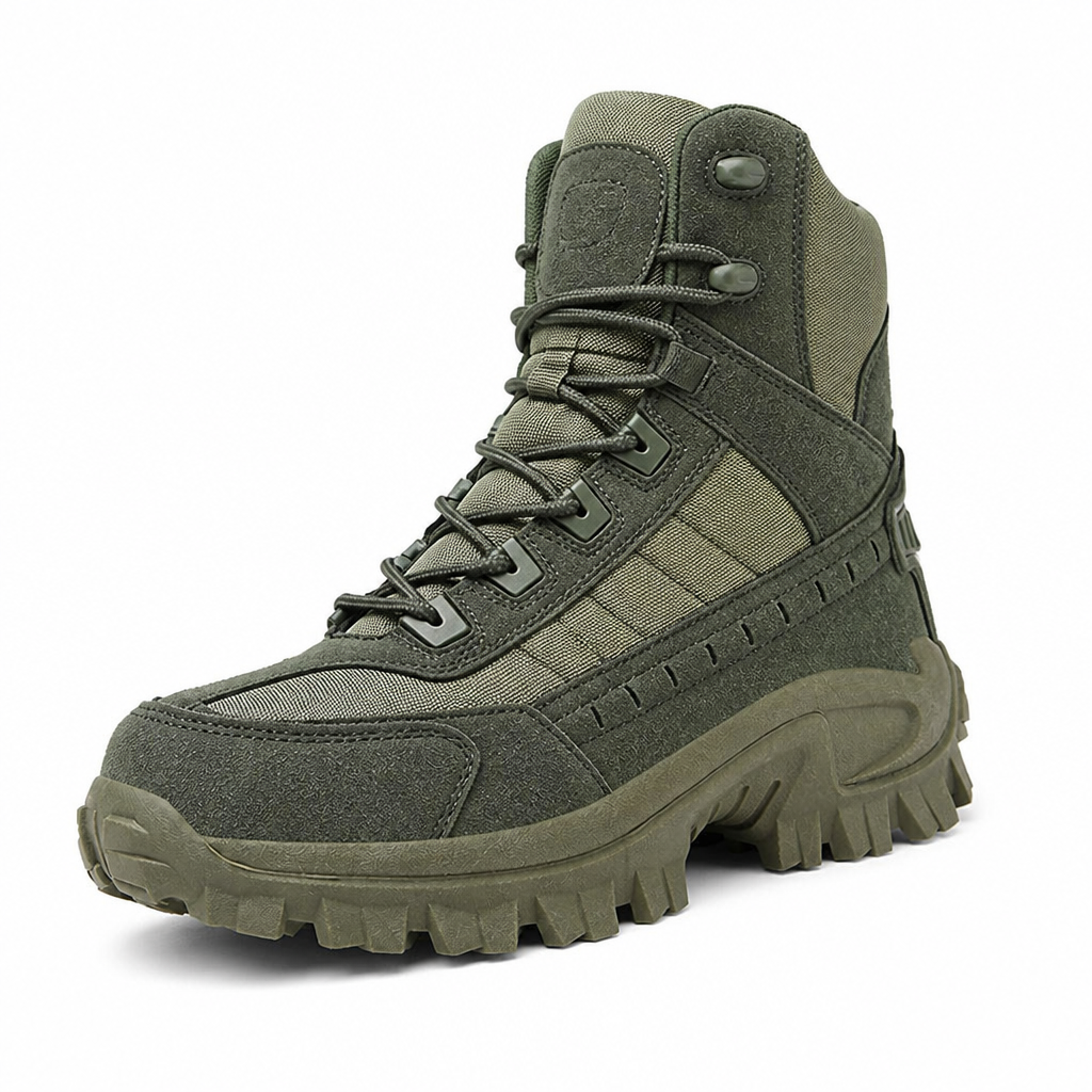 VortexTrail™ – Tactical Side-Zip Footwear with Slip-Resistant Rugged Sole