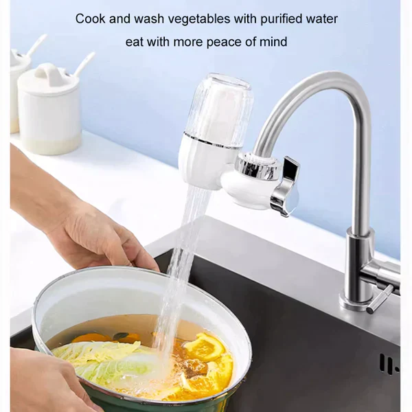 PurevaFlow — Advanced Faucet Water Purifier with 5-Layer Filtration