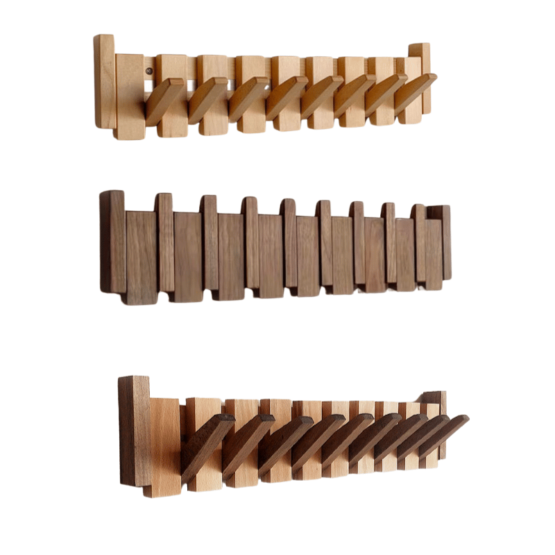 SonataWood™ Coat Rack — Handcrafted Elegance That Organizes Your Life and Wows Every Guest