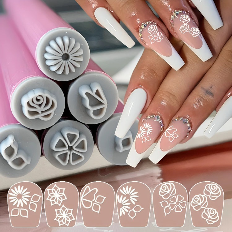 5+5 Free | Elite Nail Art Strips Quick Nail Design Stamping