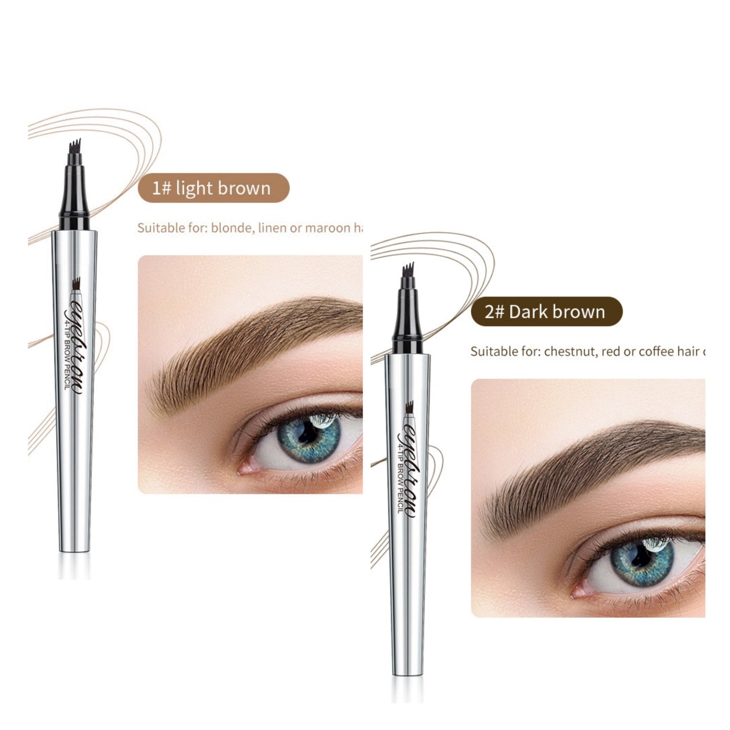 3D Waterproof Eyebrow Microblading Pen (2 pcs)