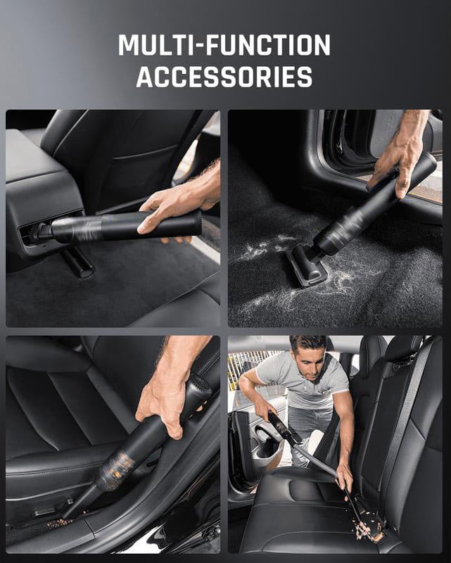 🍃 High Performance Cordless Car Vacuum Cleaner 13000Pa/30AW 🥰