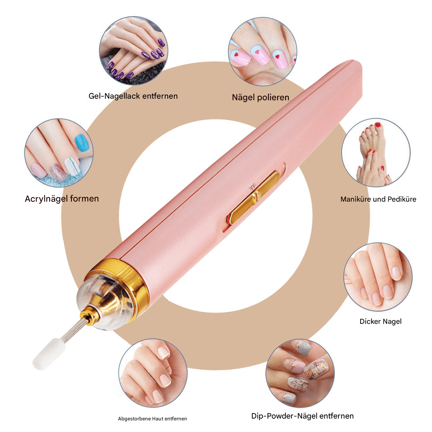 NailPro™ - Professional Electric Manicure Nail Machine Kit💅