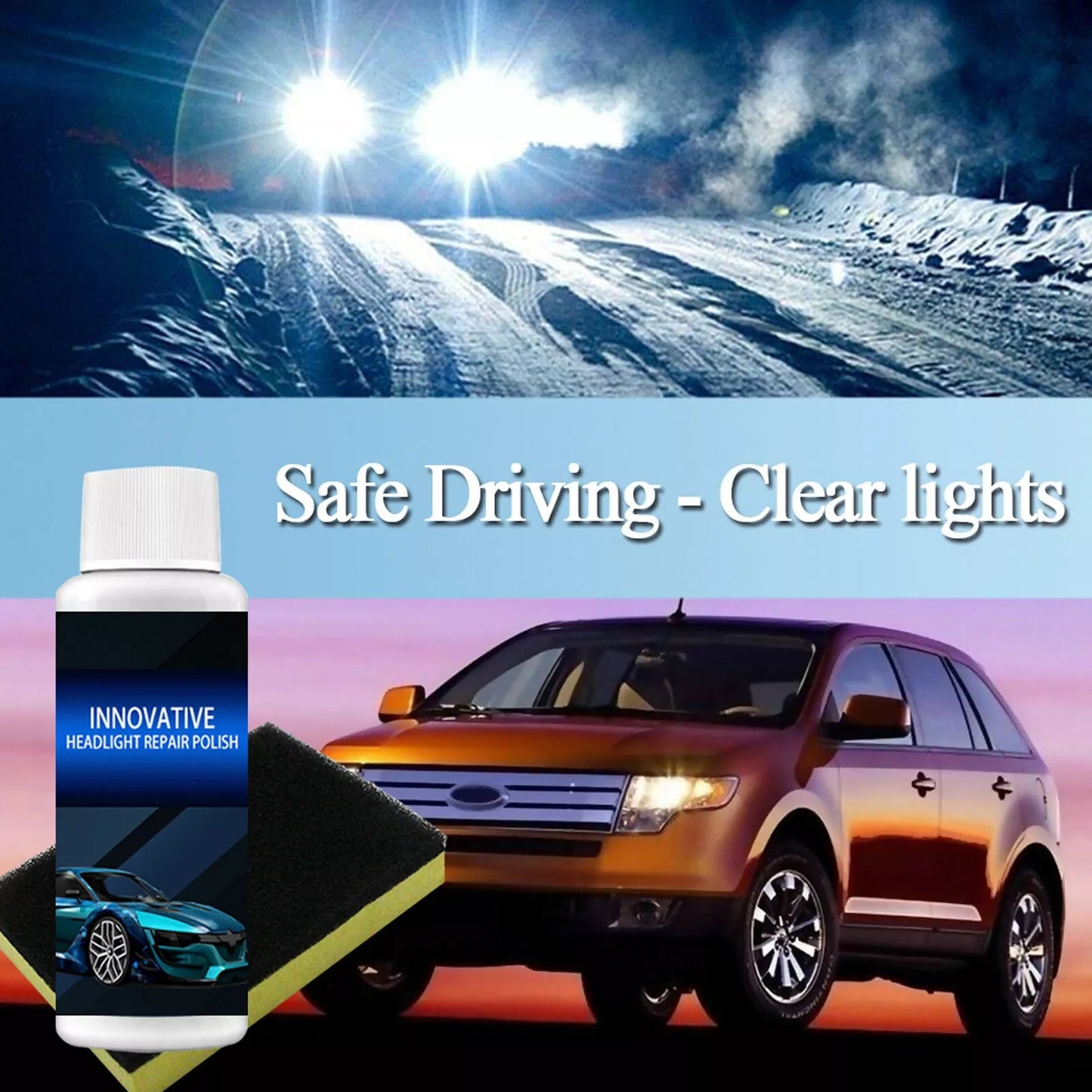 1+1 Free | CareLux™ - Car Headlight Restoration Liquid