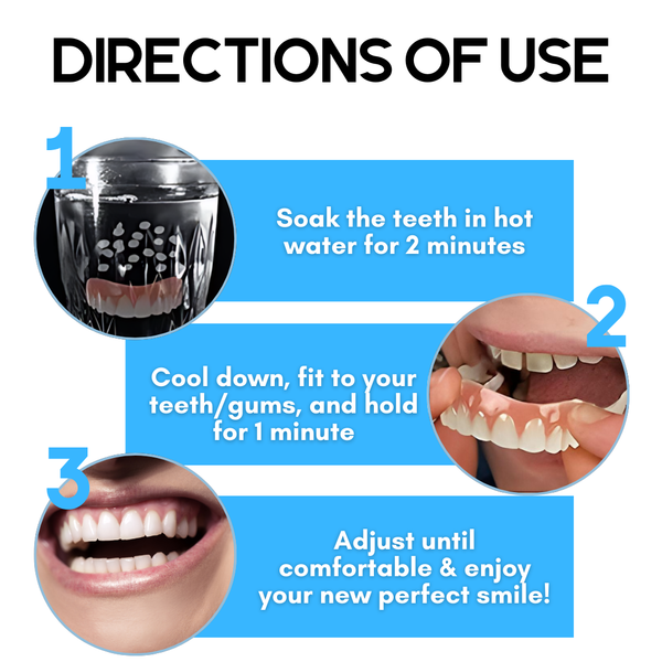 1+1 FREE | Silicone-Reline Bit Set™ – Ensures lasting comfort, perfect fit, and a bright smile!