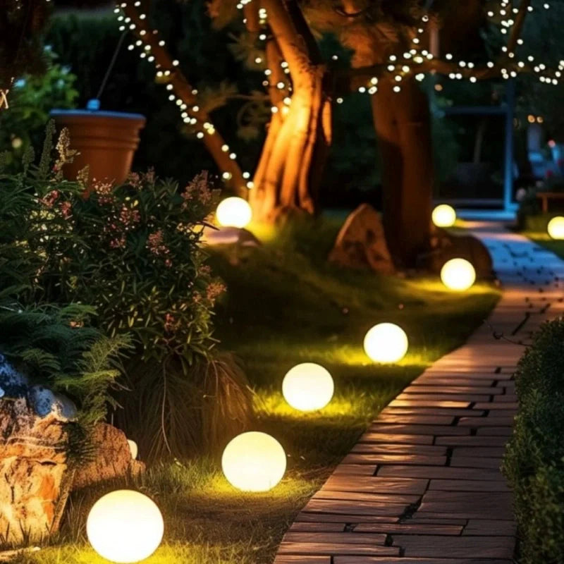 Round Garden Light