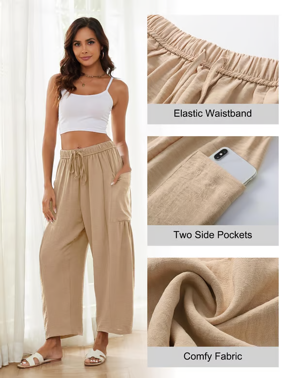 Flowing Summer Palazzo Pants™ — Light, Breezy, Effortless Fit