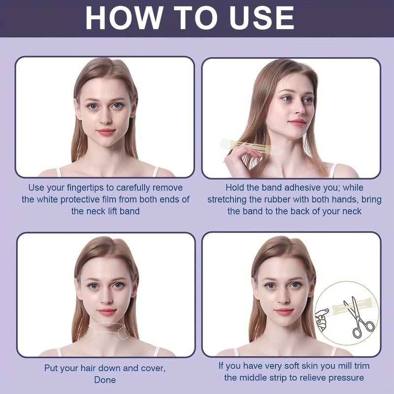 LiftLuxe – Instant Neck Tape for Smoothing & Firming