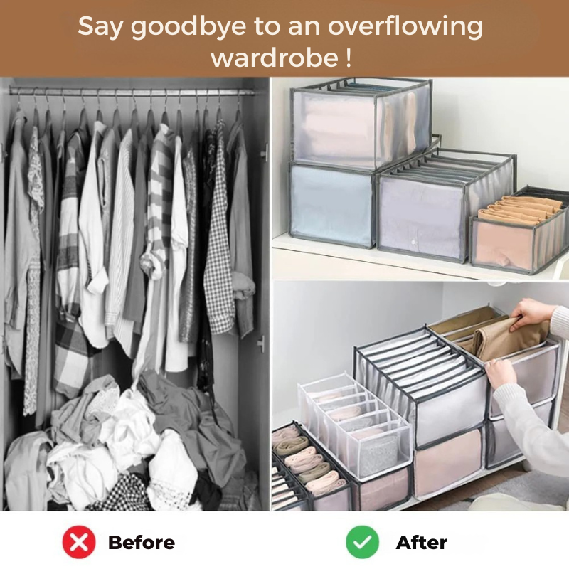 DrawerOrganizer™ — Instantly Transform Chaos into Calm and Confidence