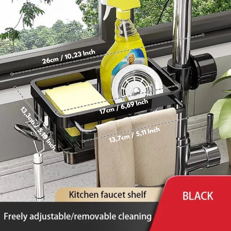 AquaNest™ Organizer — Transform Your Sink into a Calm, Clutter-Free Oasis Instantly