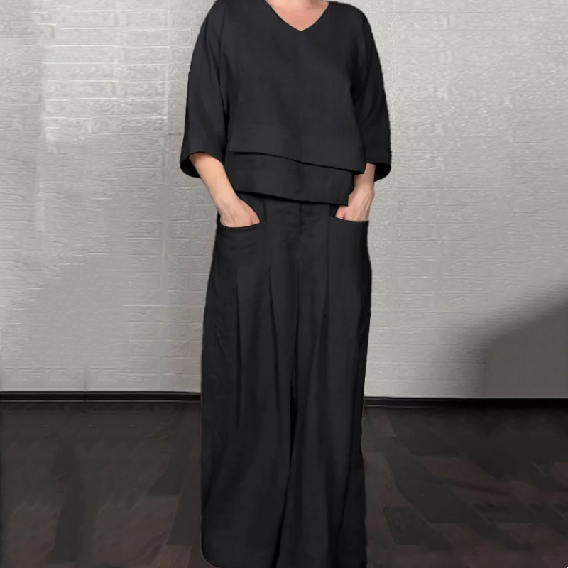 VelouraSet™ — Effortless Elegance That Moves With You All Day