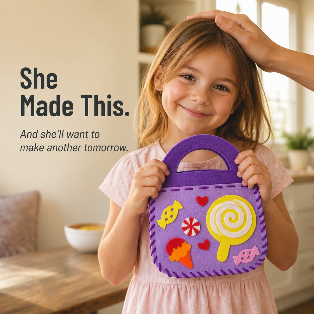 CrafTote™ — Swap Screen Time for a Bag Your Kid Truly Completes