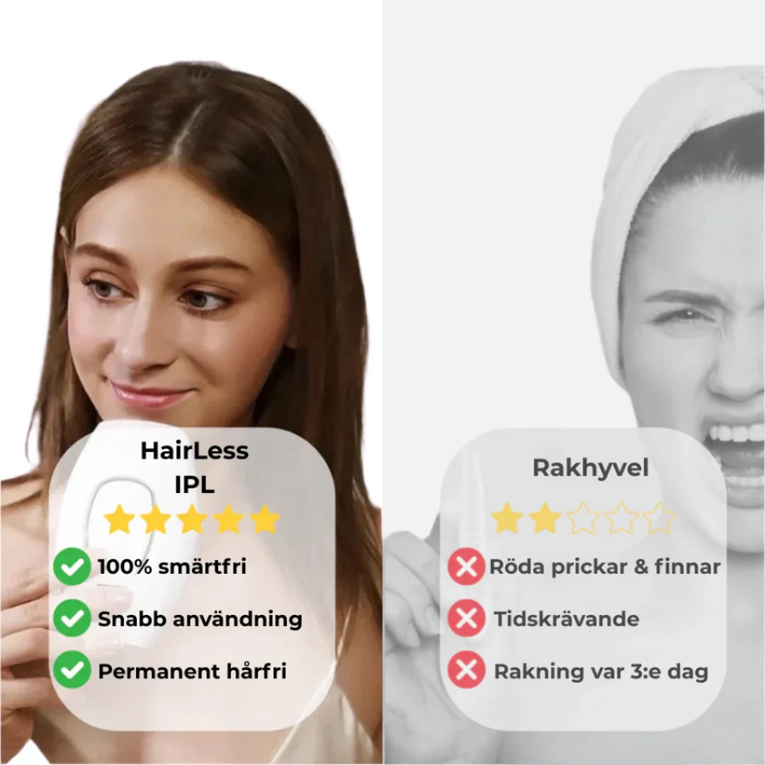 HairLess™ IPL — Effortless, Pain-Free Permanent Smoothness | 50% Off