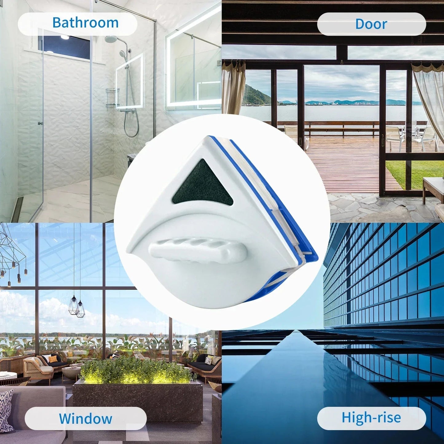 TriBlade™ — Effortless Window Cleaning That Saves You Time and Kills Risk