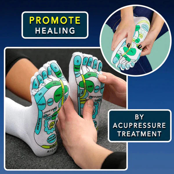 Acupressure Reflexology Massage Socks Set