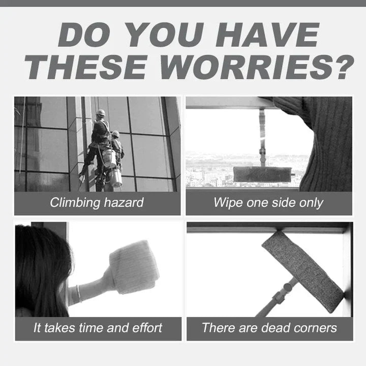 TriBlade™ — Effortless Window Cleaning That Saves You Time and Kills Risk