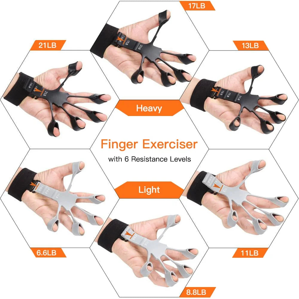 6-Level Resistant Finger Exerciser